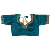 aari cut work all over small buti design blouse