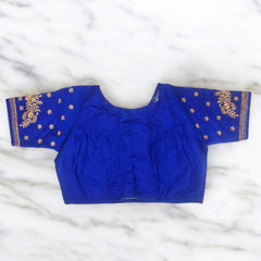 boatneck princess cut blouse front design