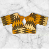 classy ikkat blouse designs