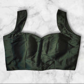 silk blouse designs front