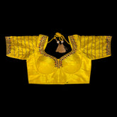 padded zardozi work sabyasachi cut blouse