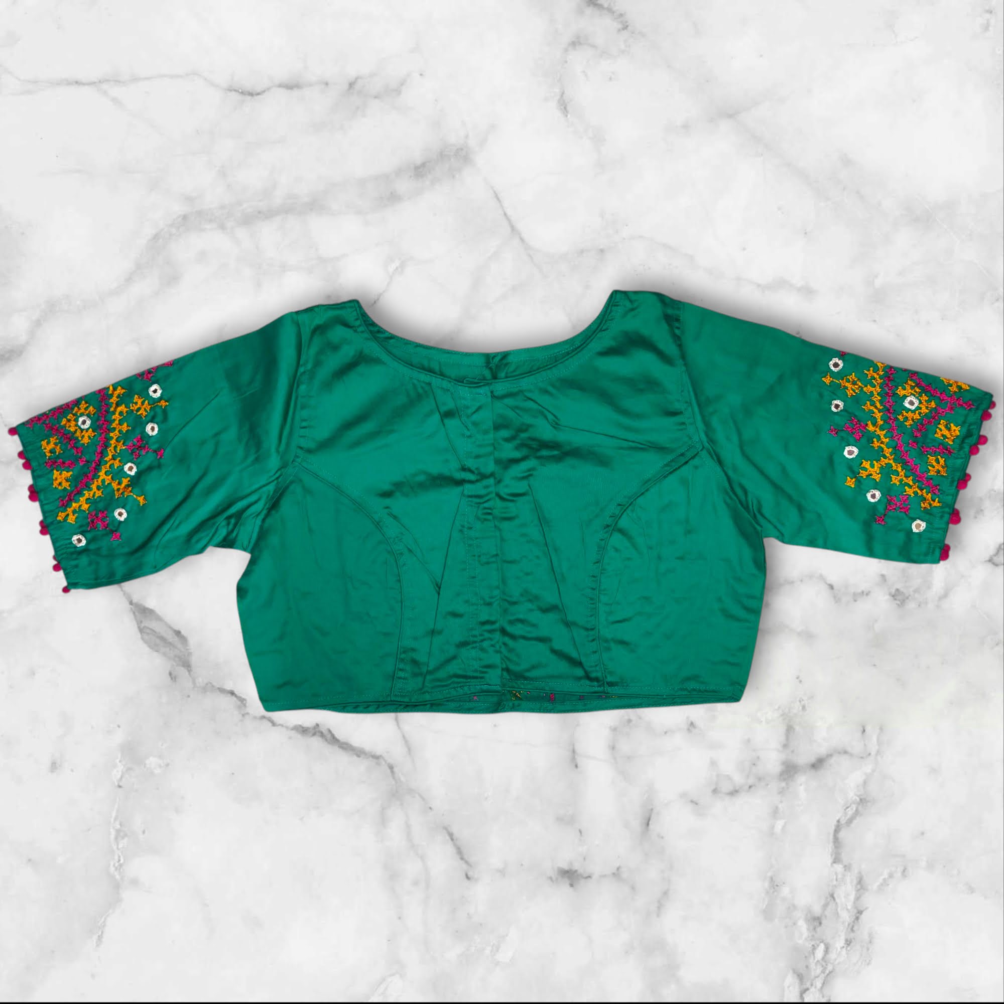boat neck blouse princess cut