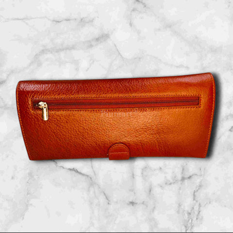 Ladies Clutch Brown Colour