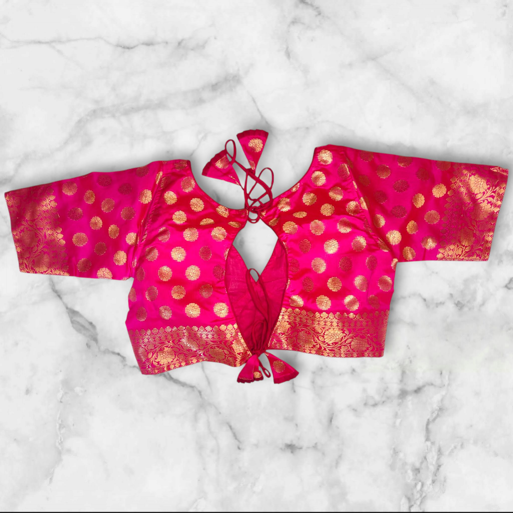 banarasi blouse designs back
