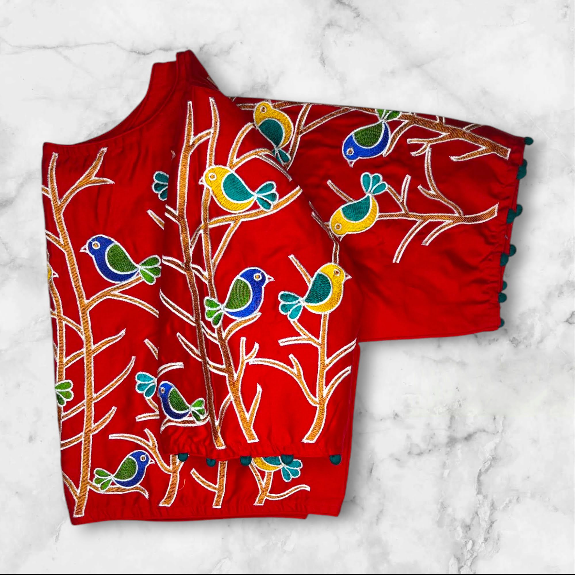 boat gala ambotari work blouse