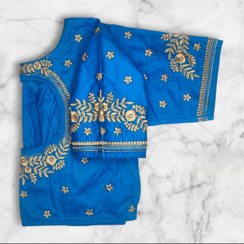 readymade blouse hand design
