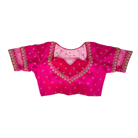 simple aari work blouse